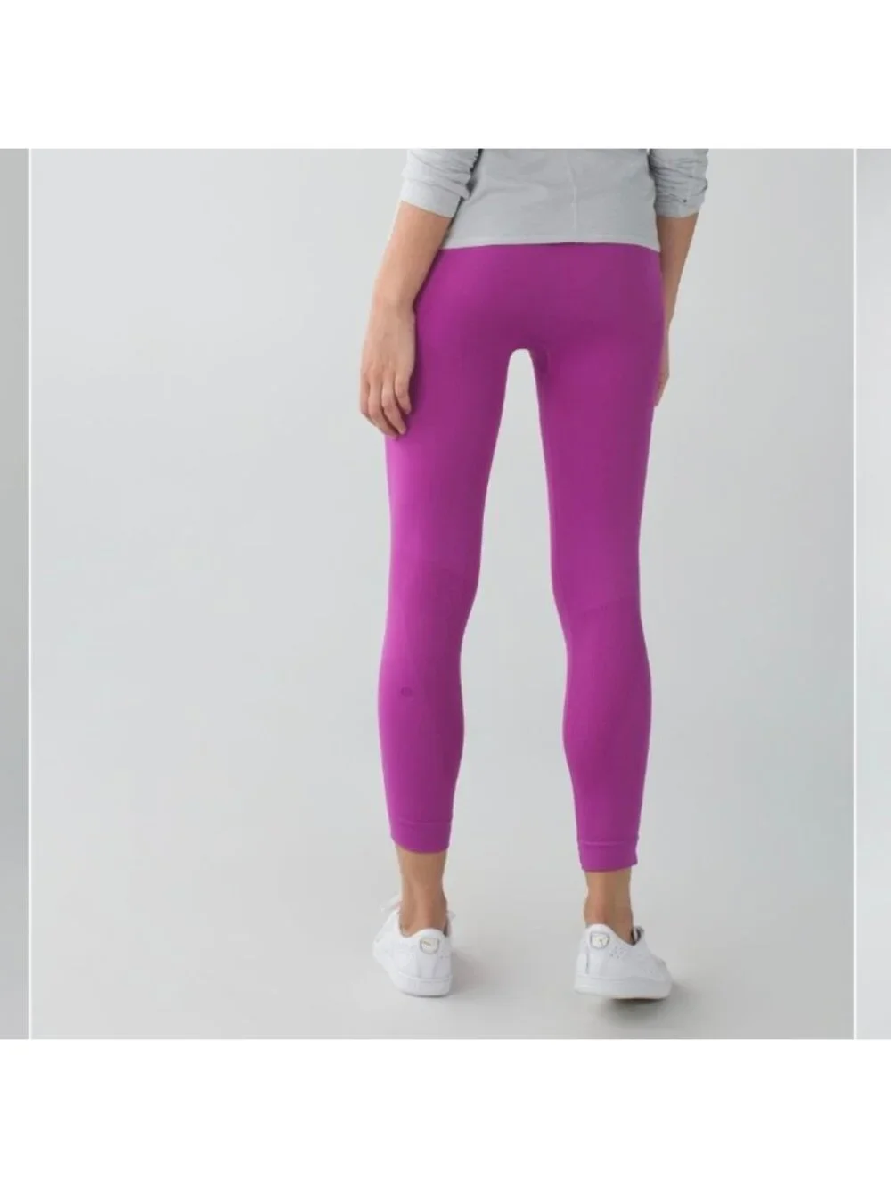 Lululemon Zone In Crop Ultra Violet